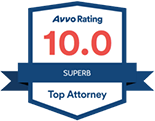 Avvo Rating 10.0 Superb Top Attorney