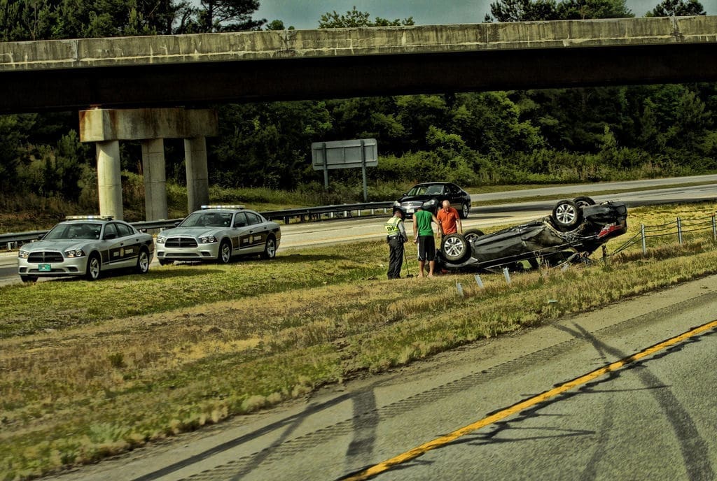 Two Injured In Oklahoma City Rollover Accident