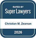 Super Lawyers Badge - Christian Zeaman
